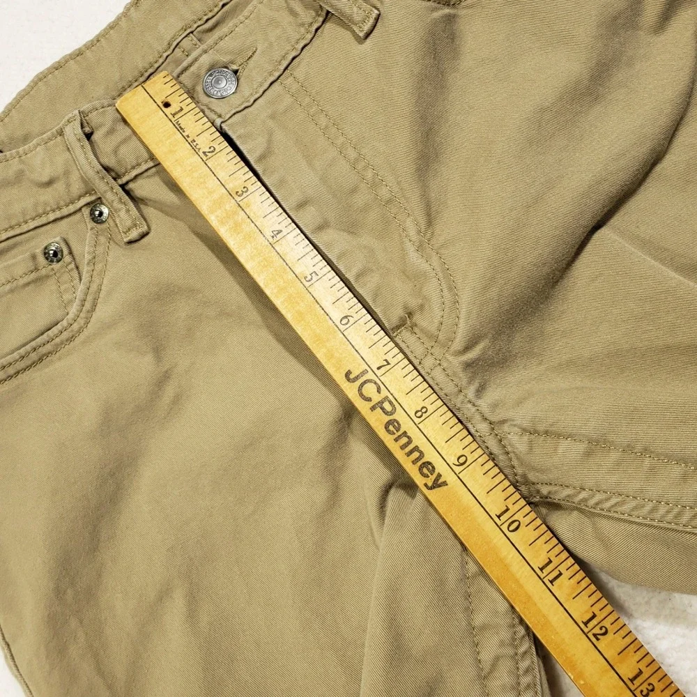Levi's‎ 511 Slim Fit Jeans Mens 33x32 Khaki Tan Stretch Twill Chino Casual Pants